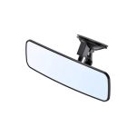 Oglindă interioară auto universală cu ventuză, 28 cm, negru (FS-1269)