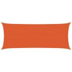 Pânză parasolar, portocaliu, 2x5 m, HDPE, 160 g/m² GartenMobel Dekor