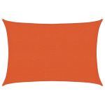 Pânză parasolar, portocaliu, 2,5x4 m, HDPE, 160 g/m² GartenMobel Dekor