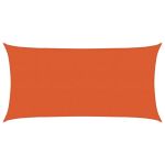 Pânză parasolar, portocaliu, 2,5x5 m, HDPE, 160 g/m² GartenMobel Dekor