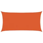 Pânză parasolar, portocaliu, 2,5x5 m, HDPE, 160 g/m² GartenMobel Dekor