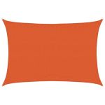 Pânză parasolar, portocaliu, 3,5x4,5 m, HDPE, 160 g/m² GartenMobel Dekor