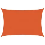 Pânză parasolar, portocaliu, 3,5x4,5 m, HDPE, 160 g/m² GartenMobel Dekor