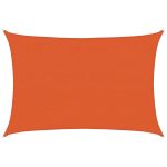 Pânză parasolar, portocaliu, 4x6 m, HDPE, 160 g/m² GartenMobel Dekor