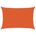 Pânză parasolar, portocaliu, 4x6 m, HDPE, 160 g/m² GartenMobel Dekor