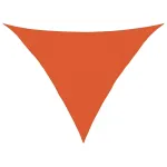 Pânză parasolar, portocaliu, 4x4x5,8 m, HDPE, 160 g/m² GartenMobel Dekor