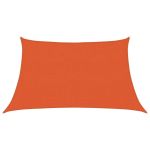 Pânză parasolar, portocaliu, trapez, 3/4x2 m, HDPE, 160 g/m² GartenMobel Dekor