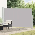 Copertină laterală retractabilă de terasă, gri, 180x300 cm GartenMobel Dekor