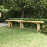 Bancă de grădină, 220 cm, lemn masiv de pin impregnat GartenMobel Dekor