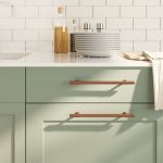 Mânere de dulap, 10 buc., bronz, 192 mm, oțel inoxidabil GartenMobel Dekor