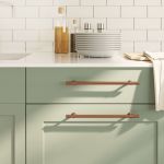 Mânere de dulap, 20 buc., bronz, 224 mm, oțel inoxidabil GartenMobel Dekor