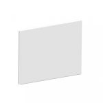 Panou lateral scurt pentru cadă asimetrică Kerra Barbade 100 cm, acril sanitar