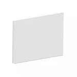 Panou lateral scurt pentru cadă Kerra Doria Duo 80 cm, acril sanitar