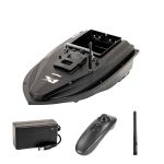 Barcă de nădire Leziter X1 cu GPS 4G, 1,5 kg, negru, cu geantă tip rucsac