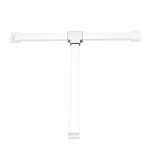 Distanțier T pentru perete de duș Leziter, suport stabil și montaj ușor