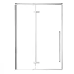 Cabină de duș Wellis Sorrento 110x200 cm, balamale stânga, Easy Clean