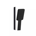 Set duș de mână cu bară Wellis Mamba, negru mat, 70 cm