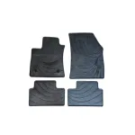 Set covoare cauciuc pentru Renault Megane IV (2016+) cu prindere clips, negru