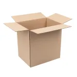 Cutie de carton Leziter 38x28x40 cm, carton ondulat 3 straturi, FEFCO 0201
