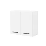 Dulap superior bucătărie Leziter Praktik 60 cm, 2 uși, alb, suspendat