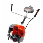 Motocoasă de umăr Wolfson 4T 31cc, 1.1 CP, resigilată, cu ham și accesorii