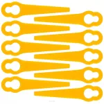 Set cuțite de tăiere pentru motocoasă Powermat PM-PKA-20C, 10 bucăți