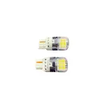 Set 2 becuri auto LED T20 7440 W21W CANBUS, 16 SMD, 620 lm, alb rece
