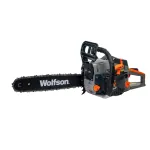 Drujbă pe benzină Wolfson STX-580, 2.6 CP, 52cc, lamă 40 cm, set 2 lanțuri