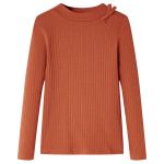 Tricou pentru copii cu mâneci lungi, coniac, 116 GartenMobel Dekor
