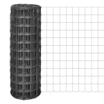 Euro gard, gri, 10 x 1,5 m, oțel GartenMobel Dekor