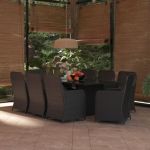 Set mobilier de grădină, 9 piese, poliratan GartenMobel Dekor