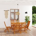 Set mobilier de grădină, 7 piese, lemn masiv de tec GartenMobel Dekor