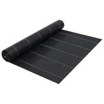 Membrană antiburuieni & antirădăcini, negru, 2x25 m, PP GartenMobel Dekor
