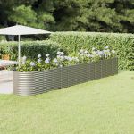 Strat înălțat grădină 512x80x68 cm oțel vopsit electrostatic GartenMobel Dekor