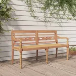 Bancă Batavia, 150 cm, lemn masiv de tec GartenMobel Dekor