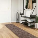 Covor Runner MARSA Gri 450 x 50 cm Poliester și PVC GartenMobel Dekor