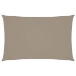 Pânză parasolar gri taupe 2,5x5m țesătură oxford dreptunghiular GartenMobel Dekor