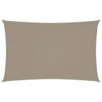 Pânză parasolar gri taupe 2,5x5m țesătură oxford dreptunghiular GartenMobel Dekor