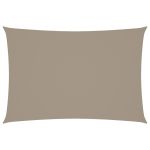 Parasolar, gri taupe, 2,5x4,5m, țesătură oxford, dreptunghiular GartenMobel Dekor