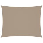 Parasolar, gri taupe, 2x3,5 m, țesătură oxford, dreptunghiular GartenMobel Dekor