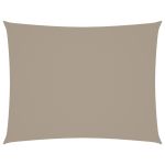 Parasolar, gri taupe, 3x4,5 m, țesătură oxford, dreptunghiular GartenMobel Dekor