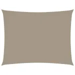 Parasolar, gri taupe, 3x4 m, țesătură oxford, dreptunghiular GartenMobel Dekor