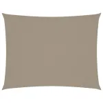 Parasolar, gri taupe, 6x8 m, țesătură oxford, dreptunghiular GartenMobel Dekor