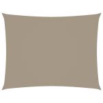 Parasolar din țesătură oxford, gri taupe, 2,5x3,5 m, dreptunghiular GartenMobel Dekor