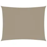 Parasolar din țesătură oxford, gri taupe, 2,5x3,5 m, dreptunghiular GartenMobel Dekor