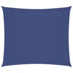 Pânză parasolar albastru 2,5x3 m țesătură oxford dreptunghiular GartenMobel Dekor
