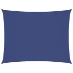 Pânză parasolar albastru 5x7 m, țesătură oxford, dreptunghiular GartenMobel Dekor