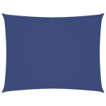 Pânză parasolar albastru 6x7 m țesătură oxford dreptunghiular GartenMobel Dekor