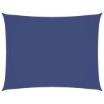 Parasolar, albastru, 2,5x4 m, țesătură oxford, dreptunghiular GartenMobel Dekor