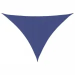 Parasolar, albastru, 3x3x4,24 m, țesătură oxford, triunghiular GartenMobel Dekor